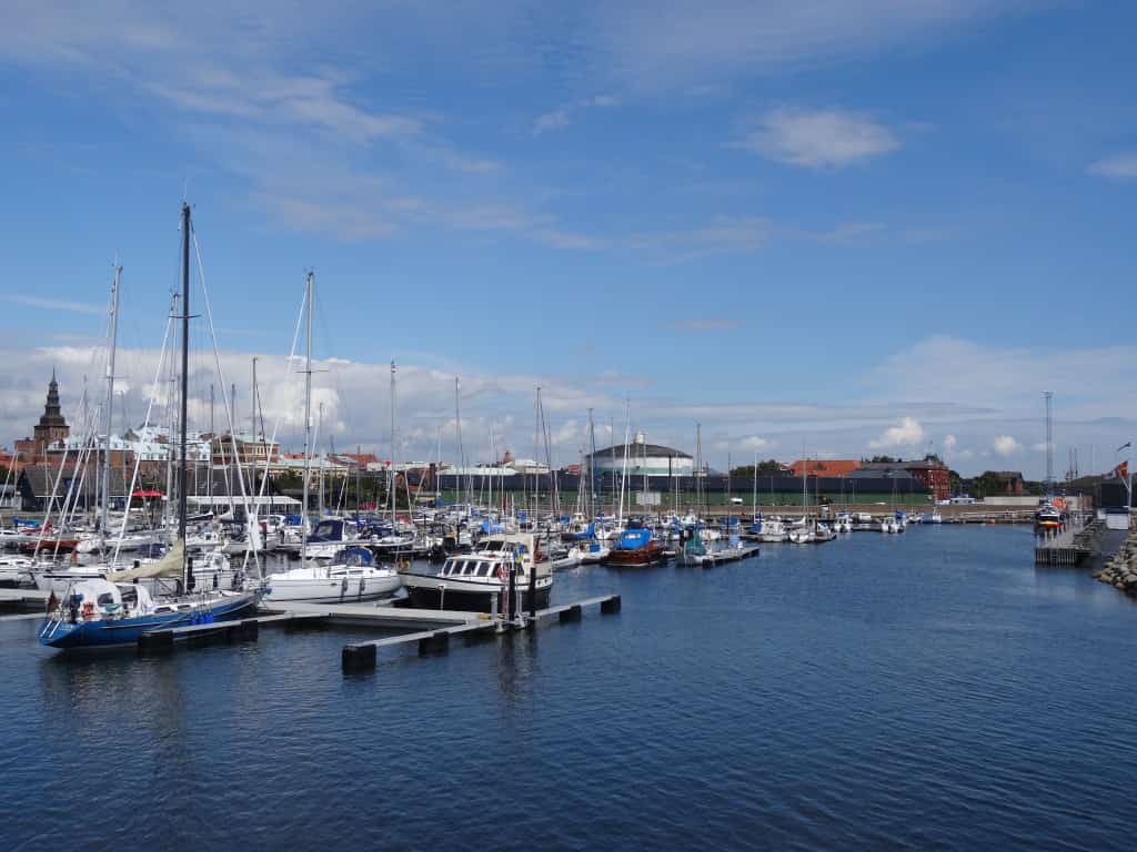 Die Marina von Ystad