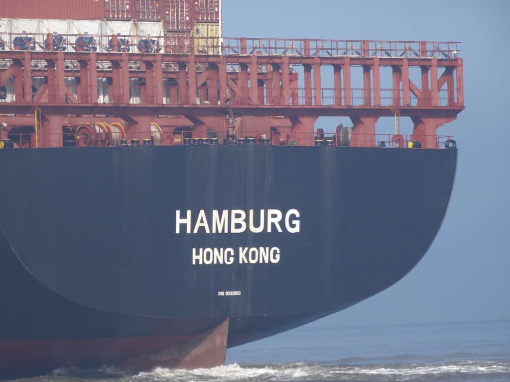 M/S HAMBURG aus Hong Kong