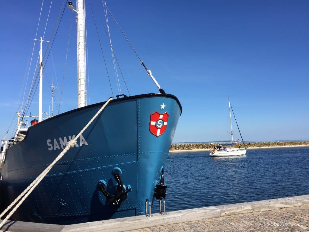 M/S Samka im Hafen von Marstal