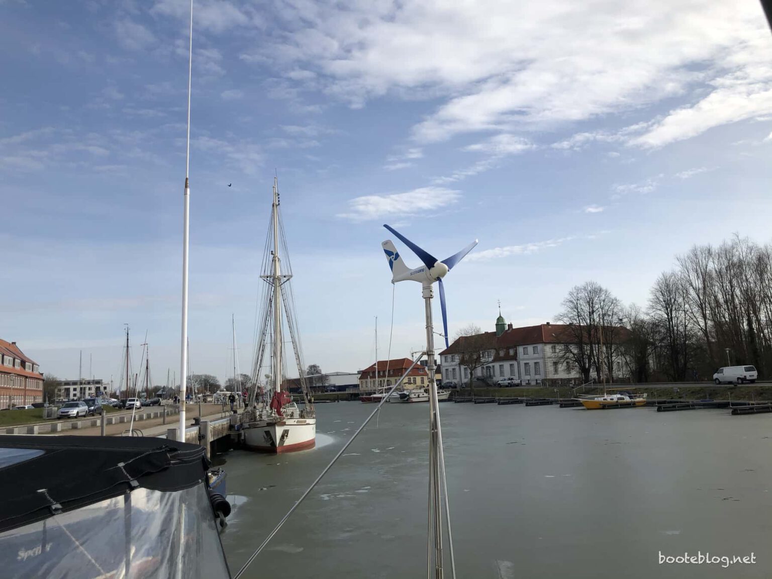 windgenerator segelboot test